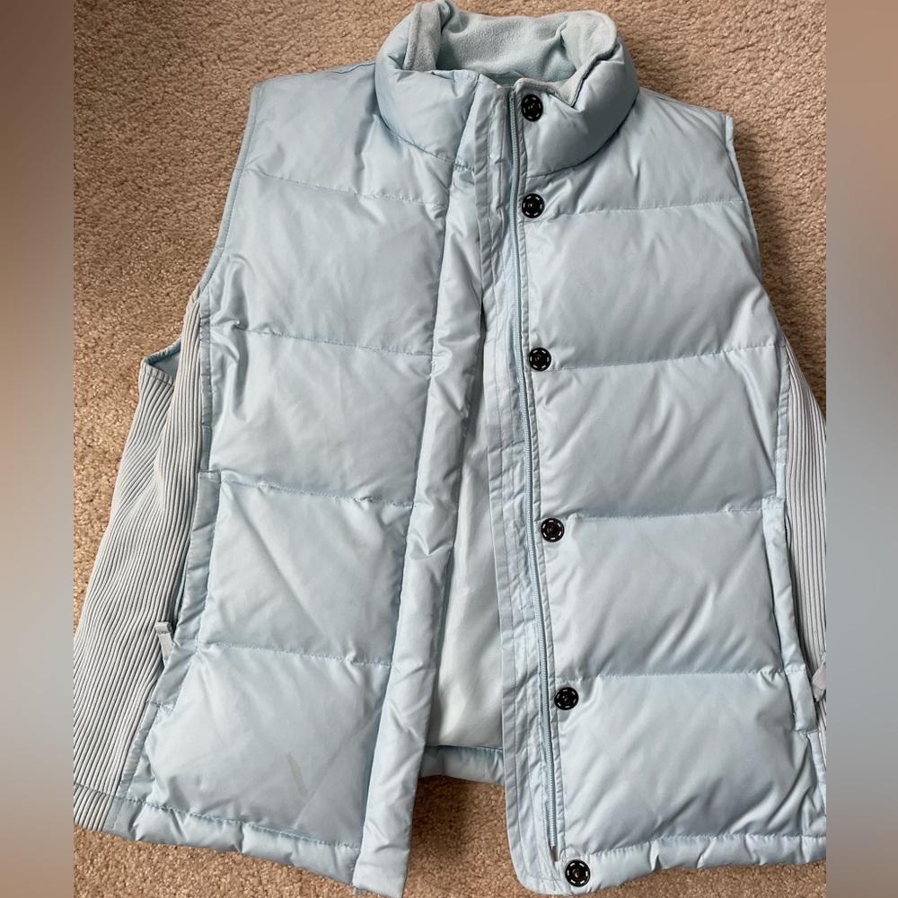 Gap vest light blue